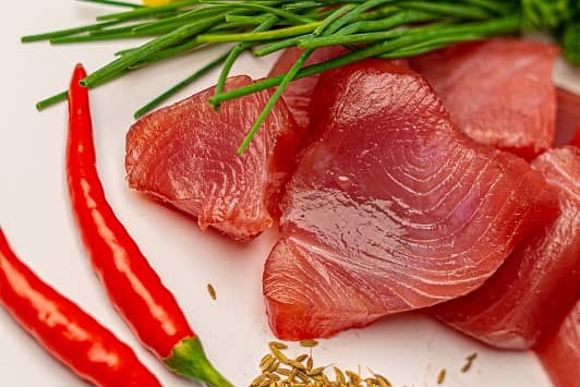 Yellowfin Tuna Cut Pieces